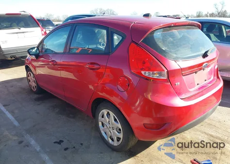 2012 Ford Fiesta Se из США, поврежденный, VIN 3FADP4EJ6CM160462